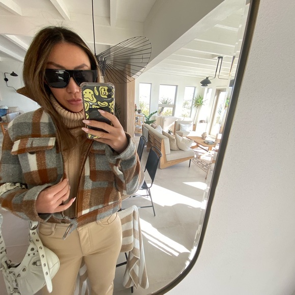 Structured plaid jacket - Picture 4 of 4